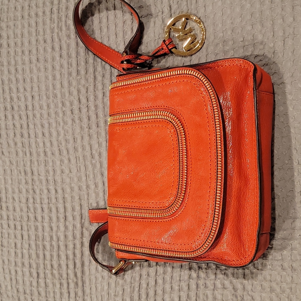 Michael Michael Kors Orange Crossbody